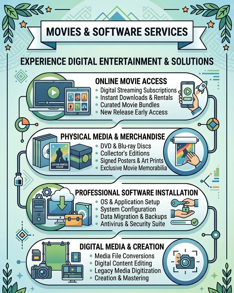 Movies & Software Services